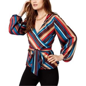 I-N-C women’s candied stripe top. Size XXL. NWT.